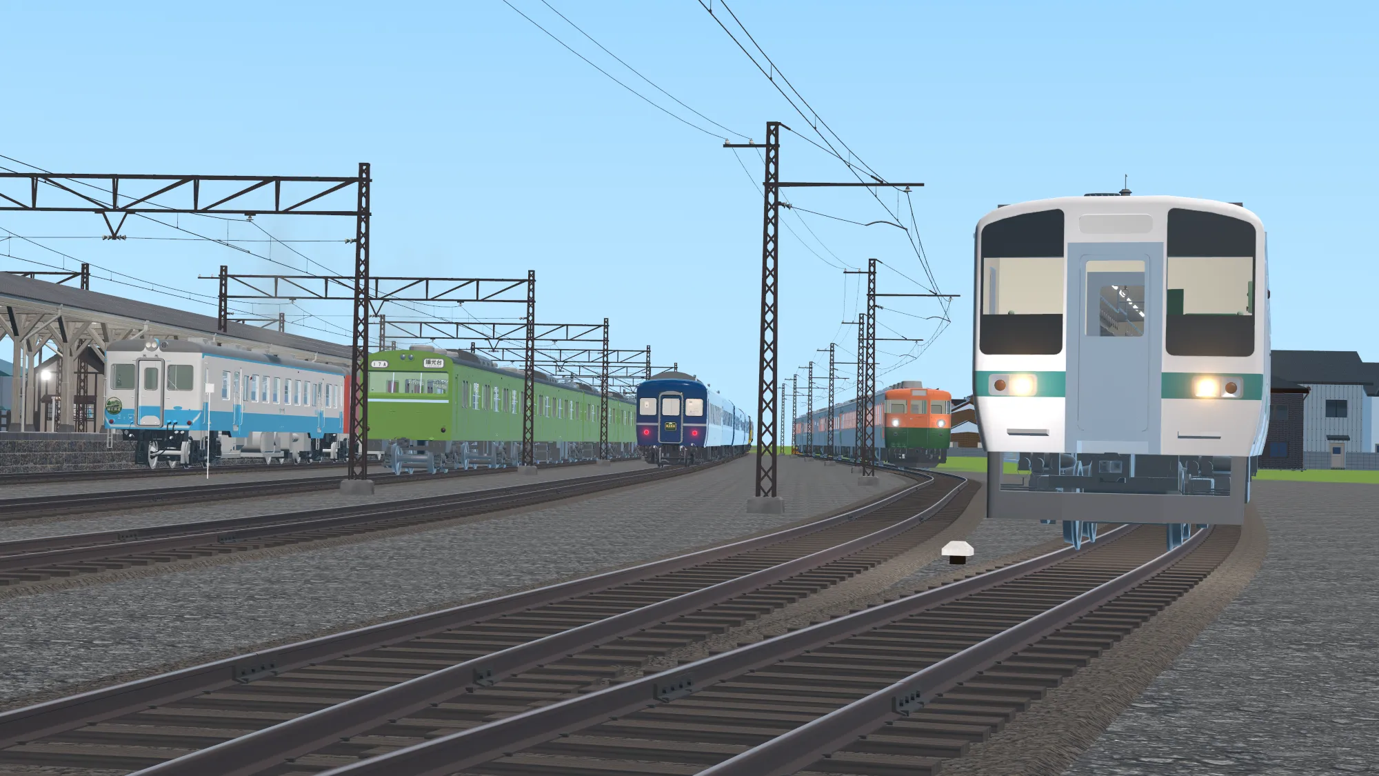 VRchat緑丘鉄道