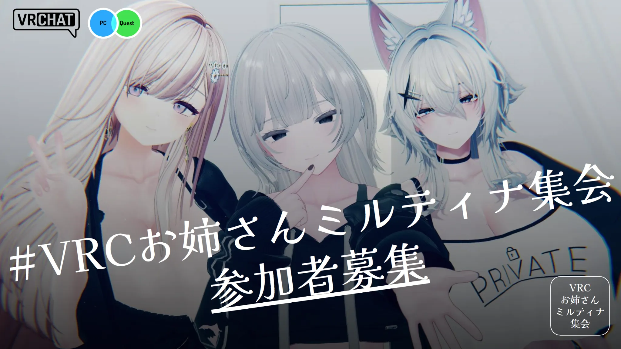 第13回VRCお姉さんミルティナ集会開催