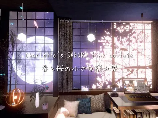 Charlotte’s SAKURA tiny cottage