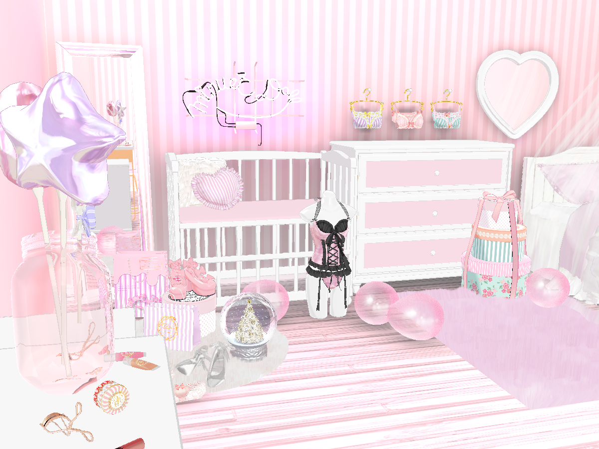 Pink girl room – studio Minuet_Doll