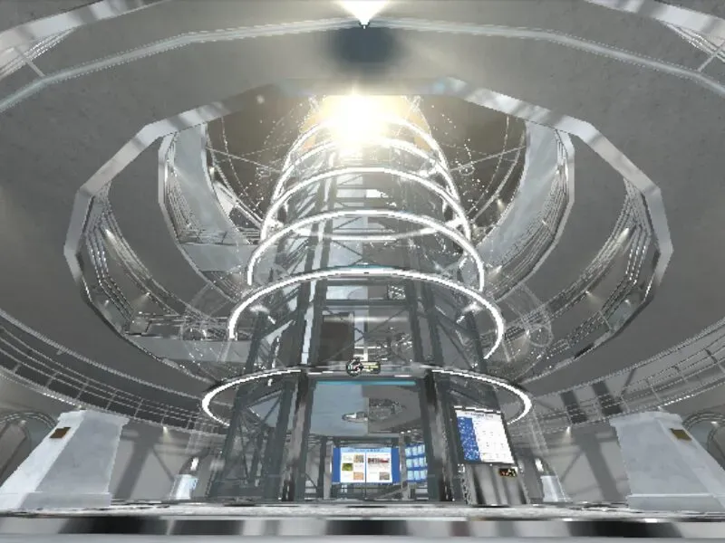 メタバース加速器博物館 (MAM) 玄関ホール