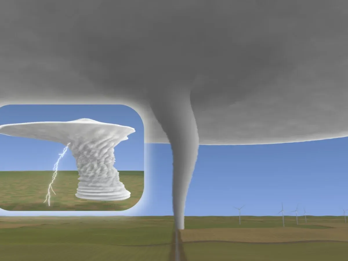 Realistic Tornado