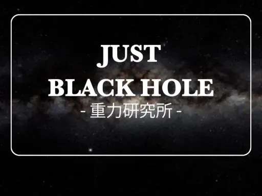 JUST BLACK HOLE