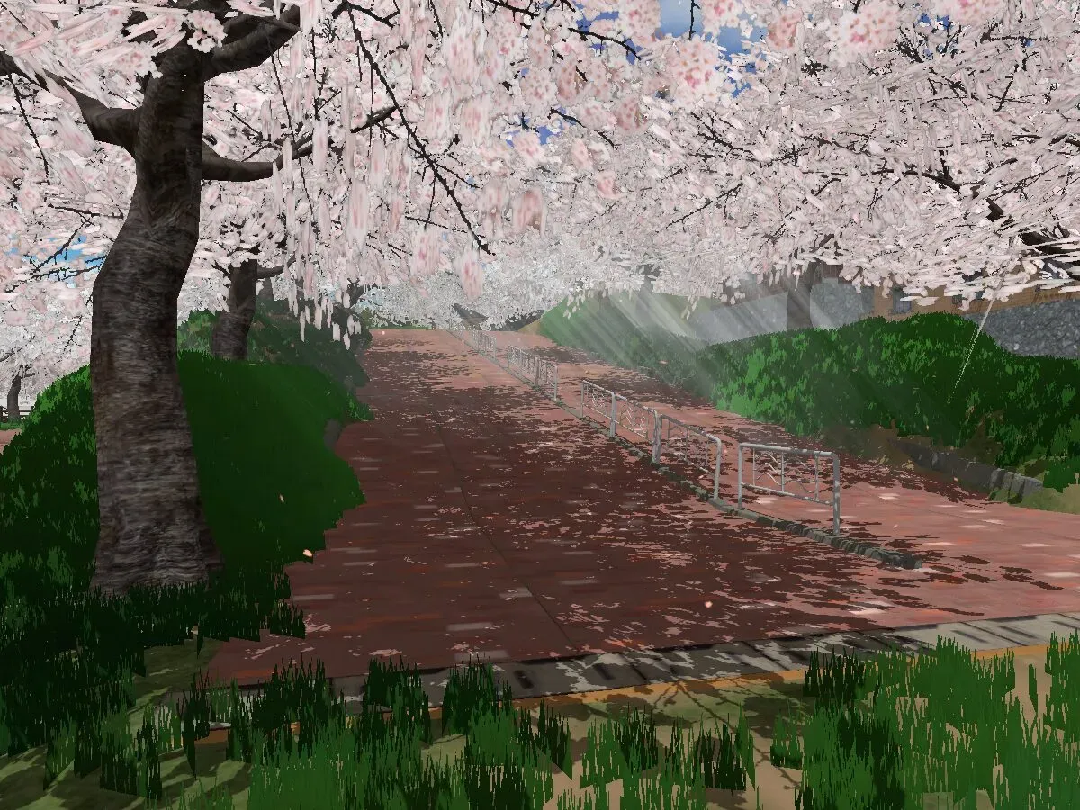 夢見風 散れり 桜坂 – yumemikaze –