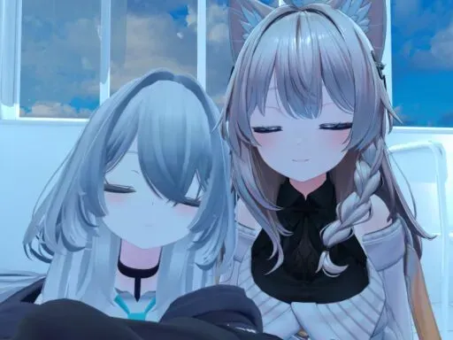 ルルネとしなのの間でV睡するワールド