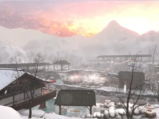 遠郷の冬めく処 -Nostalgic Winter Riverside-