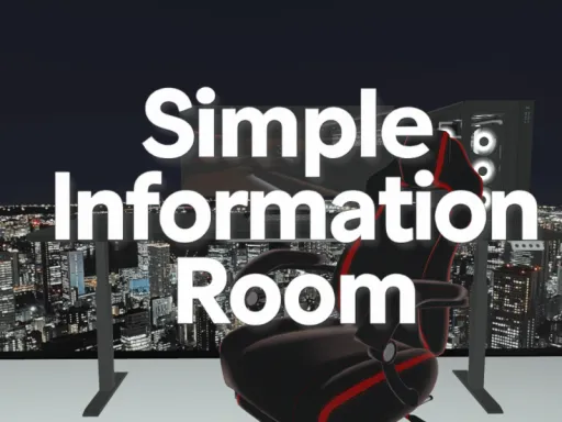 【情報特化ホームワールド】Simple Information Room