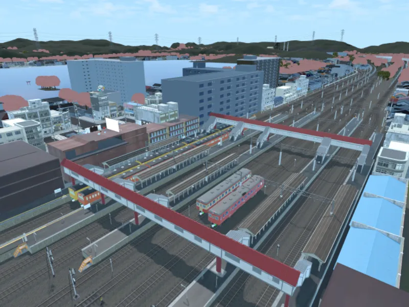 VRC箱庭鉄道(RBUR Train Simulator)