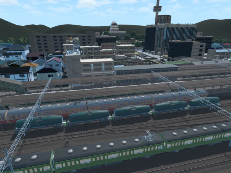 箱庭鉄道2(電化)RBUR Train Simulator
