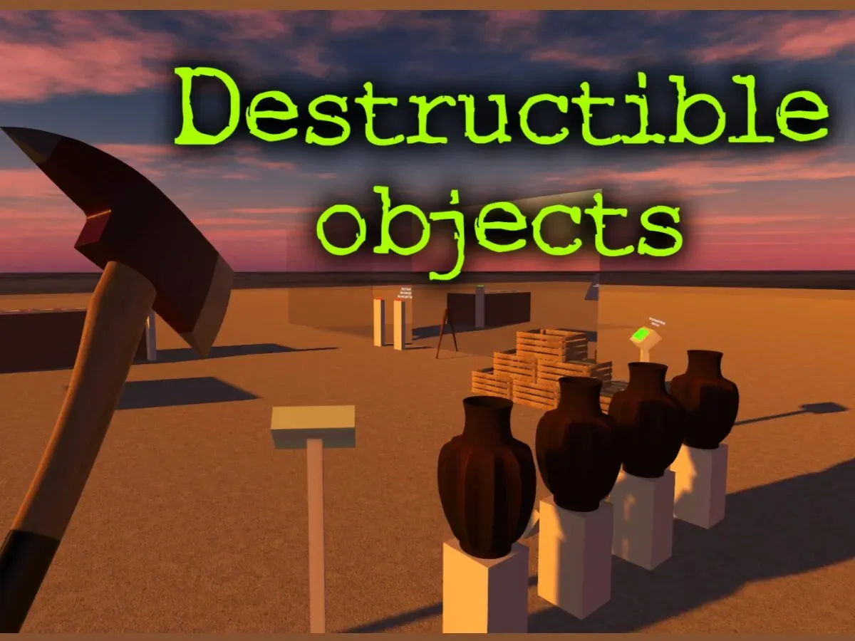 Destructible Objects (udon)