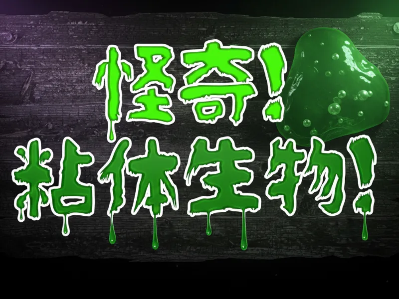 怪奇!粘体生物!