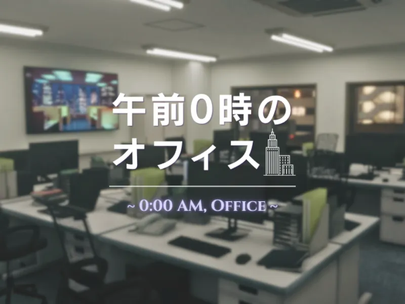 午前0時のオフィス ~ 0˸00AM‚ Office ~