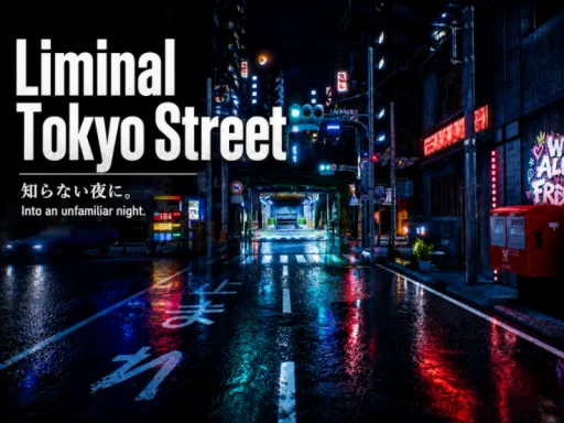 Liminal Tokyo Street