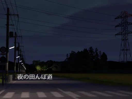 夏の田んぼ道 Yoru no Tanbomichi
