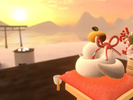 新春の縁側～Happy New Year～