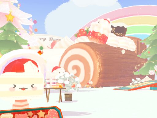 クリスマス!もちリーヌの隠れ里